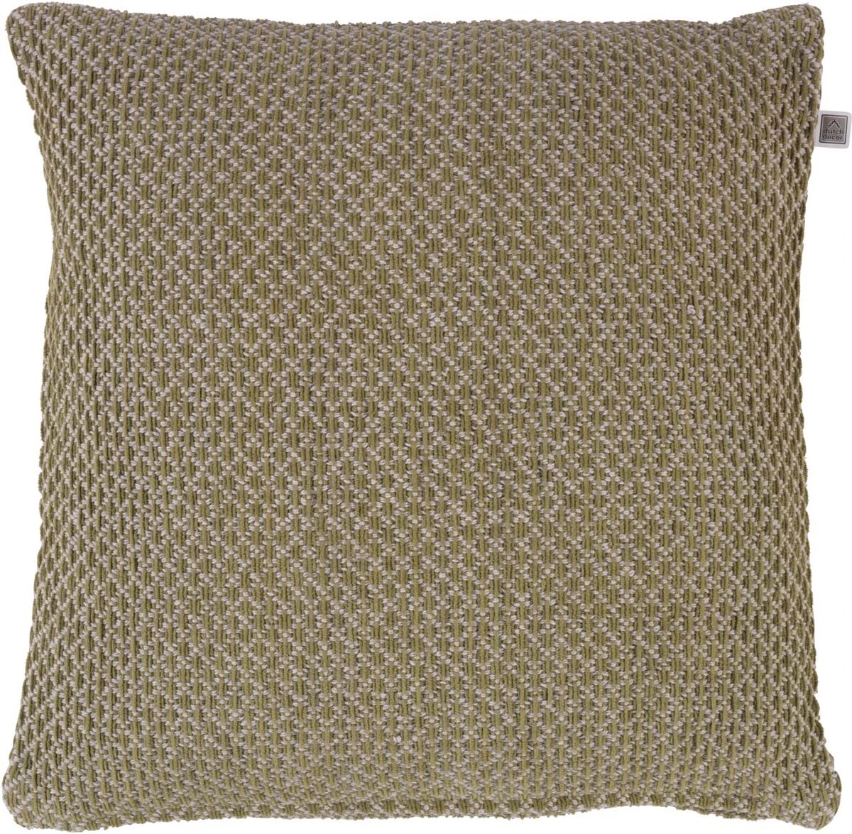 KNOPPA - Kussenhoes Olijf 45x45 Cm - Groen - Met Rits 3 KNOPPA - Kussenhoes Olijf 45x45 Cm - Groen - Met Rits