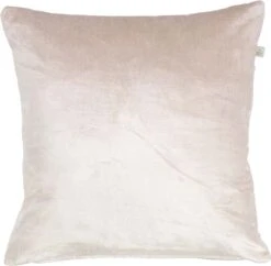 CIDO - Kussenhoes Velvet Nude 45x45 Cm - Roze - Exclusief Binnenkussen