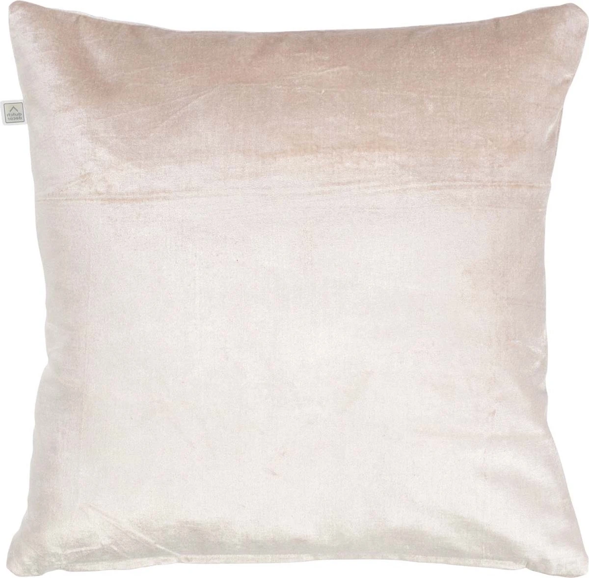 CIDO - Kussenhoes Velvet Nude 45x45 Cm - Roze - Exclusief Binnenkussen 4 CIDO - Kussenhoes Velvet Nude 45x45 Cm - Roze - Exclusief Binnenkussen - Afbeelding 2