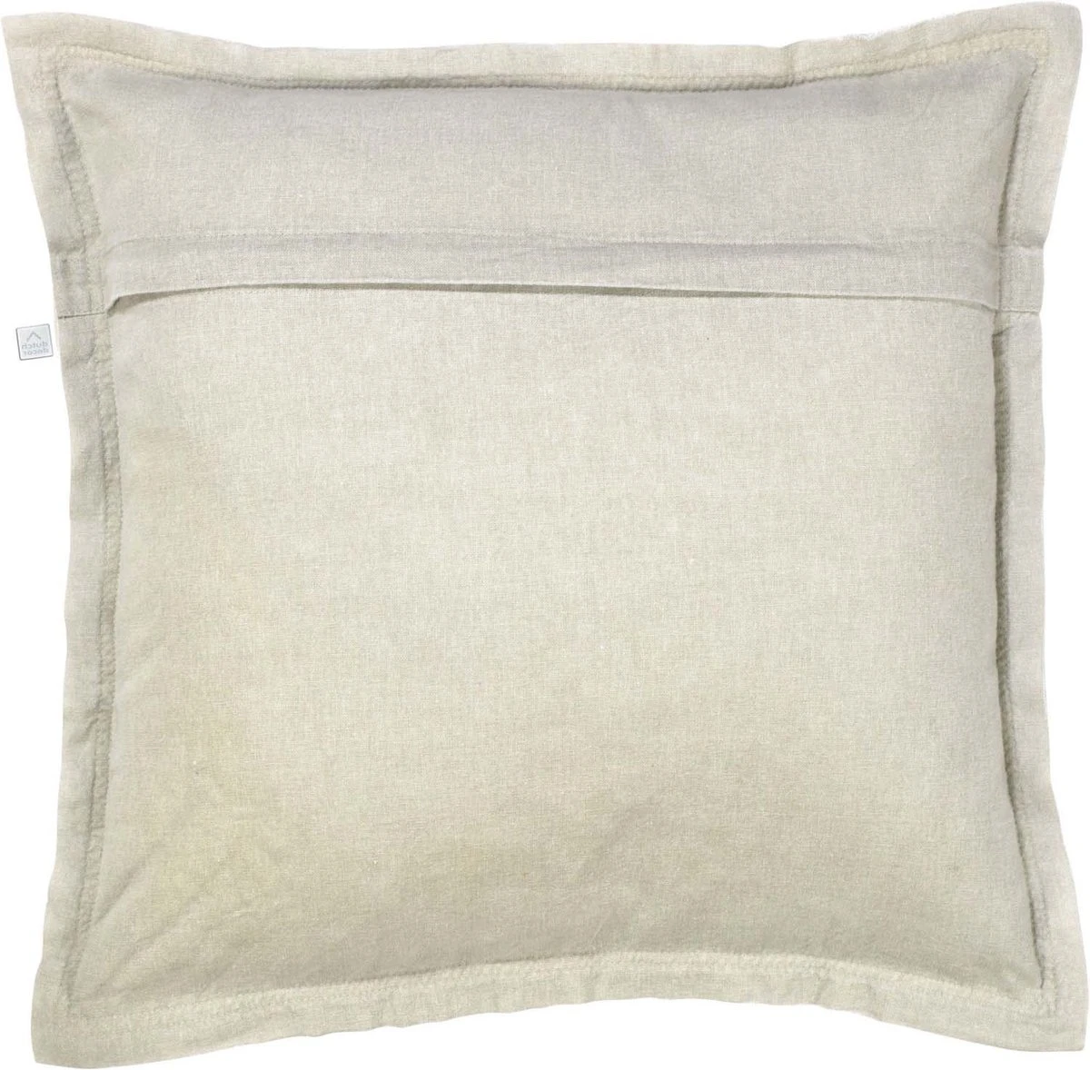 BURTO - Sierkussen Van Gewassen Katoen Pumice Stone 45x45 Cm - Beige - Inclusief Binnenvulling 11 BURTO - Sierkussen Van Gewassen Katoen Pumice Stone 45x45 Cm - Beige - Inclusief Binnenvulling - Afbeelding 9