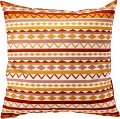 Dutch Decor - MAURO - Outdoor Kussenhoes 45x45 Cm - Waterafstotend En Uv-bestendig - Potters Clay - Oranje - Buitenkussen - Tuinkussen - Loungekussen- Voor Buiten