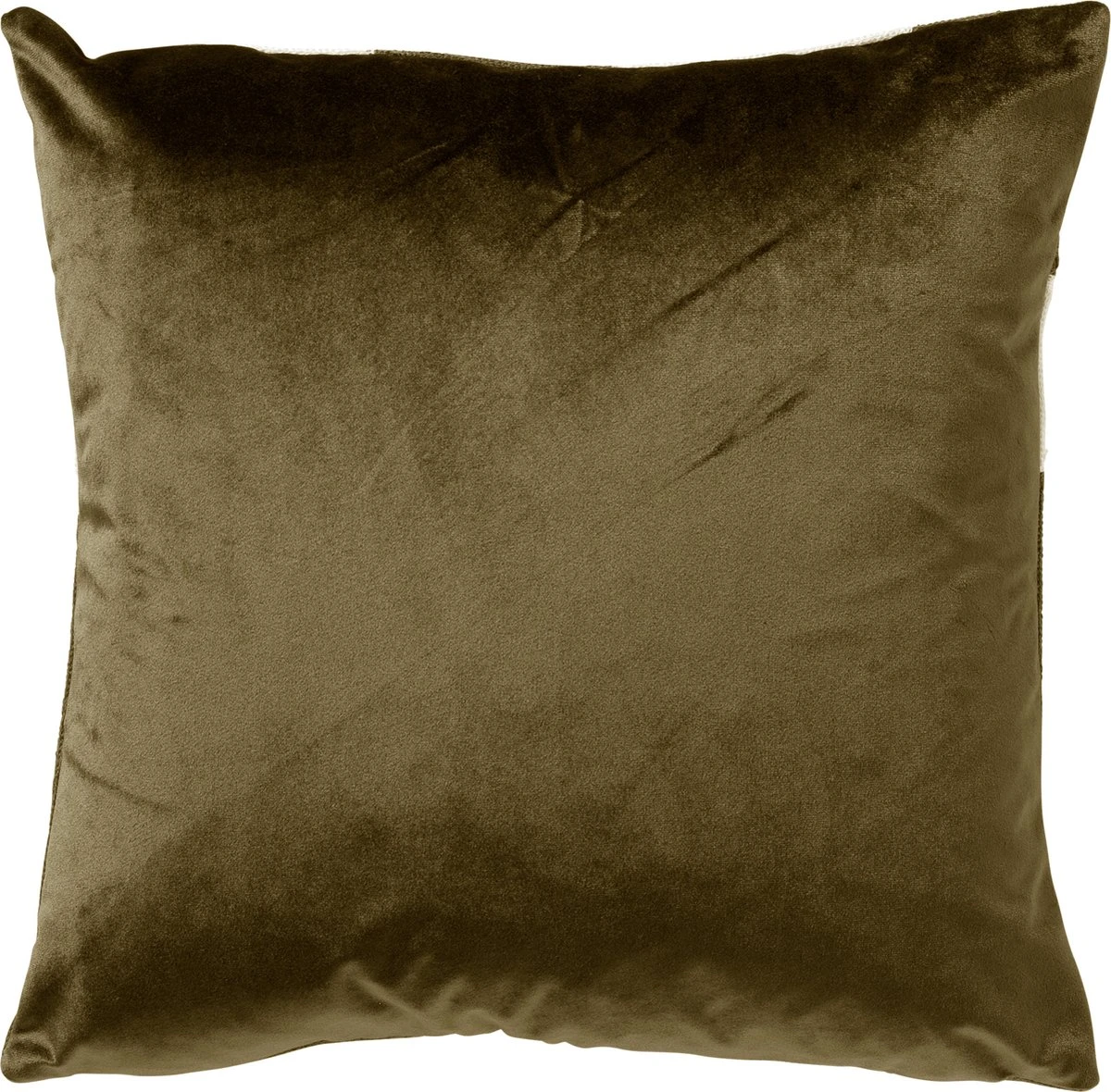 Dutch Decor ELIJA - Sierkussen Military Olive 45x45 Cm - Groen - Inclusief Binnenkussen 5 Dutch Decor ELIJA - Sierkussen Military Olive 45x45 Cm - Groen - Inclusief Binnenkussen - Afbeelding 3