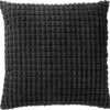 ROME - Sierkussen Uni 45x45 Cm - Raven - Zwart - Inclusief Binnenvulling 1 ROME - Sierkussen Uni 45x45 Cm - Raven - Zwart - Inclusief Binnenvulling -Dutch Decor 1200x1181 12