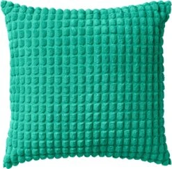 ROME - Kussenhoes Uni 45x45 Cm - Spearmint - Mint Groen - Met Rits