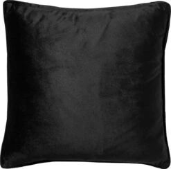 LEONA - Sierkussen Velvet 45x45 Cm - Zwart - Raven - Panterprint - Inclusief Binnenvulling -Dutch Decor 1200x1184 12