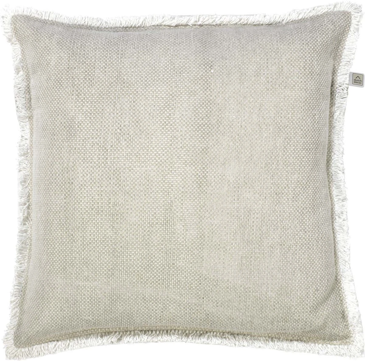 BURTO - Sierkussen Van Gewassen Katoen Pumice Stone 45x45 Cm - Beige - Inclusief Binnenvulling 10 BURTO - Sierkussen Van Gewassen Katoen Pumice Stone 45x45 Cm - Beige - Inclusief Binnenvulling - Afbeelding 8