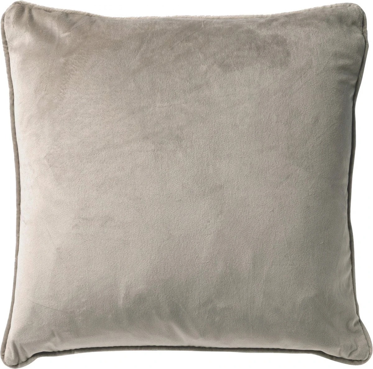 FINN - Sierkussen Velvet 45x45 Cm - Pumice Stone - Beige - Inclusief Binnenvulling 3 FINN - Sierkussen Velvet 45x45 Cm - Pumice Stone - Beige - Inclusief Binnenvulling
