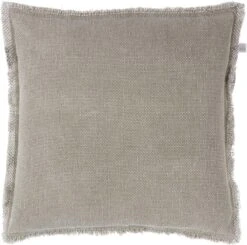 BURTO - Kussenhoes Van Gewassen Katoen Olijf 45x45 Cm - Groen - Exclusief Binnenkussen 19 BURTO - Kussenhoes Van Gewassen Katoen Olijf 45x45 Cm - Groen - Exclusief Binnenkussen -Dutch Decor 1200x1189 12