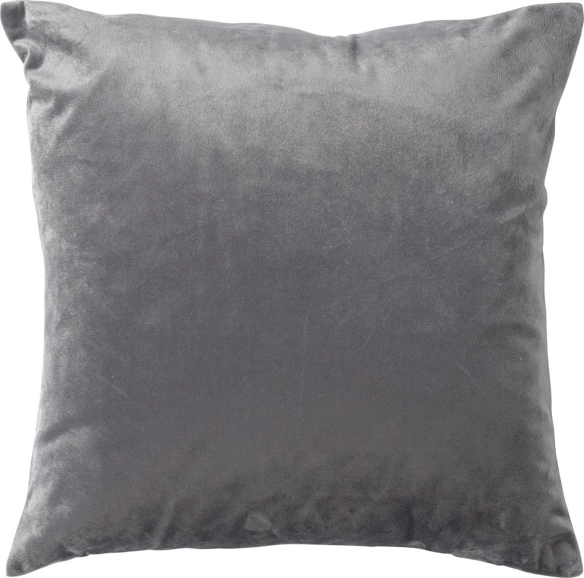 PHILLY - Kussenhoes Velvet 45x45 Cm - Charcoal Gray - Antraciet - Exclusief Binnenkussen 4 PHILLY - Kussenhoes Velvet 45x45 Cm - Charcoal Gray - Antraciet - Exclusief Binnenkussen - Afbeelding 2