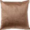 DAVID - Kussenhoes 40x40 Cm Tobacco Brown - Bruin - Exclusief Binnenkussen -Dutch Decor 1200x1190