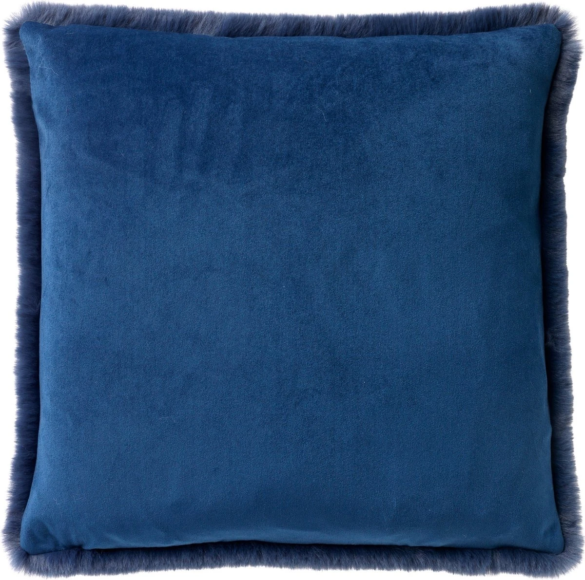ZAYA - Kussenhoes Unikleur 45x45 Cm - Insignia Blue - Donkerblauw - Superzacht - Met Rits 4 ZAYA - Kussenhoes Unikleur 45x45 Cm - Insignia Blue - Donkerblauw - Superzacht - Met Rits - Afbeelding 2
