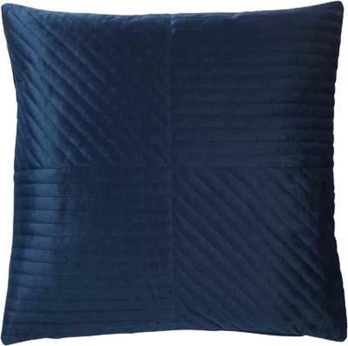RUUD - Kussenhoes Donkerblauw 45x45 Cm - Velvet - Exclusief Binnenkussen 3 RUUD - Kussenhoes Donkerblauw 45x45 Cm - Velvet - Exclusief Binnenkussen