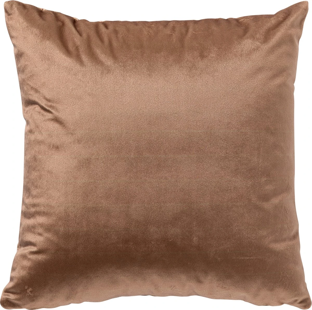 DAVID - Kussenhoes 40x40 Cm Tobacco Brown - Bruin - Exclusief Binnenkussen 5 DAVID - Kussenhoes 40x40 Cm Tobacco Brown - Bruin - Exclusief Binnenkussen - Afbeelding 3