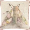 FANG - Sierkussen Dierenprint Insect - 45x45 Cm - Oud Roze - Pasteltint - Inclusief Binnenkussen -Dutch Decor 1200x1192 16