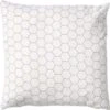HONINGRAAT - Kussenhoes Katoen 45x45 Cm - Wit - Honingraat Patroon - Met Rits 1 HONINGRAAT - Kussenhoes Katoen 45x45 Cm - Wit - Honingraat Patroon - Met Rits -Dutch Decor 1200x1192 8