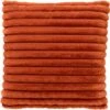 HAZEL - Sierkussen 50x50 Cm Potters Clay - Oranje - Inclusief Binnenvulling -Dutch Decor 1200x1193 24