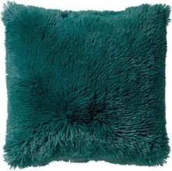 FLUFFY - Sierkussen Unikleur 45x45 Cm - Sagebrush Green - Groen - Inclusief Binnenvulling -Dutch Decor 1200x1193 3