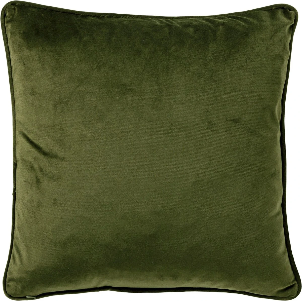 BABEL - Kussenhoes Velvet Chive 45x45 Cm - Groen - Exclusief Binnenkussen 4 BABEL - Kussenhoes Velvet Chive 45x45 Cm - Groen - Exclusief Binnenkussen - Afbeelding 2