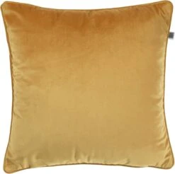 FINN - Kussenhoes Velvet 45x45 Cm - Golden Glow - Geel - Exclusief Binnenkussen -Dutch Decor 1200x1197 13