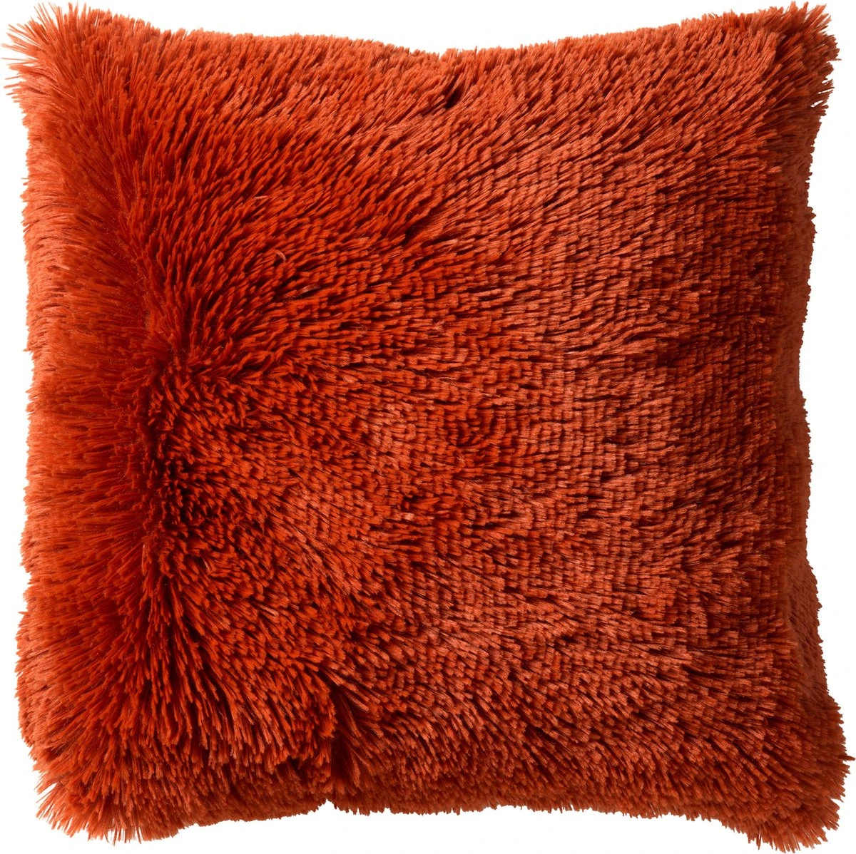 Set Van 2- Dutch Decor FLUFFY - Kussenhoezen Unikleur Potters Clay 45x45 Cm- Oranje 4 Set Van 2- Dutch Decor FLUFFY - Kussenhoezen Unikleur Potters Clay 45x45 Cm- Oranje - Afbeelding 2