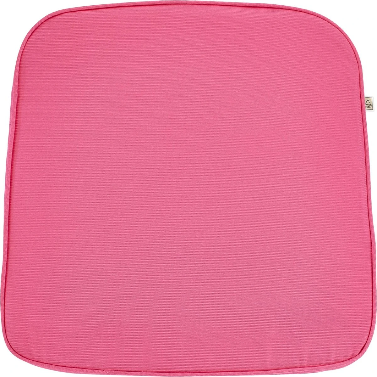 Dutch Decor - SUNNY - Stoelkussen Vierkant Met Linten Fuchsia 38.5x38.5 Cm - Model PK2 - Zitkussen 6 Dutch Decor - SUNNY - Stoelkussen Vierkant Met Linten Fuchsia 38.5x38.5 Cm - Model PK2 - Zitkussen - Afbeelding 4