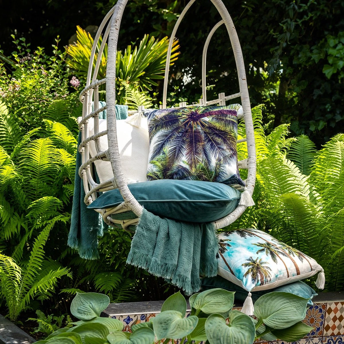 Dutch Decor - BELLE - Plaid Van Katoen 130x180 Cm Sagebrush Green - Groen - Deken 9 Dutch Decor - BELLE - Plaid Van Katoen 130x180 Cm Sagebrush Green - Groen - Deken - Afbeelding 7