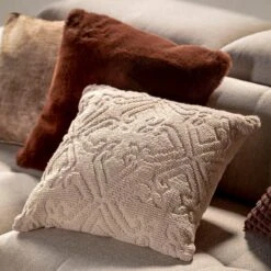 ZAYA - Kussenhoes Unikleur 45x45 Cm - Rocky Road - Bruin - Superzacht - Met Rits 8 ZAYA - Kussenhoes Unikleur 45x45 Cm - Rocky Road - Bruin - Superzacht - Met Rits -Dutch Decor 1200x1199