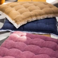 Set Van 4 - Dutch Decor BURTO - Stoelkussen Van Gewassen Katoen Tobacco Brown 40x40 Cm - Bruin - Zitkussen 11 Set Van 4 - Dutch Decor BURTO - Stoelkussen Van Gewassen Katoen Tobacco Brown 40x40 Cm - Bruin - Zitkussen -Dutch Decor 1200x1199 28