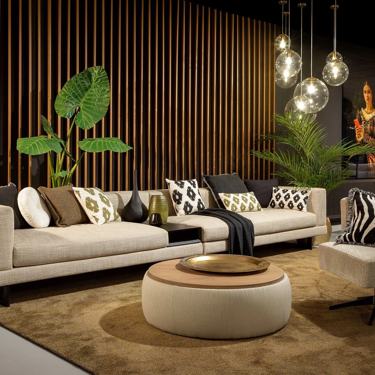 RICO - Kussenhoes 30x50 Cm Olive Branch - Groen - Met Rits 9 RICO - Kussenhoes 30x50 Cm Olive Branch - Groen - Met Rits - Afbeelding 7