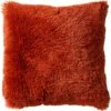 FLUFFY - Sierkussen Unikleur 45x45 Cm - Potters Clay - Oranje - Inclusief Binnenvulling -Dutch Decor 1200x1199 5