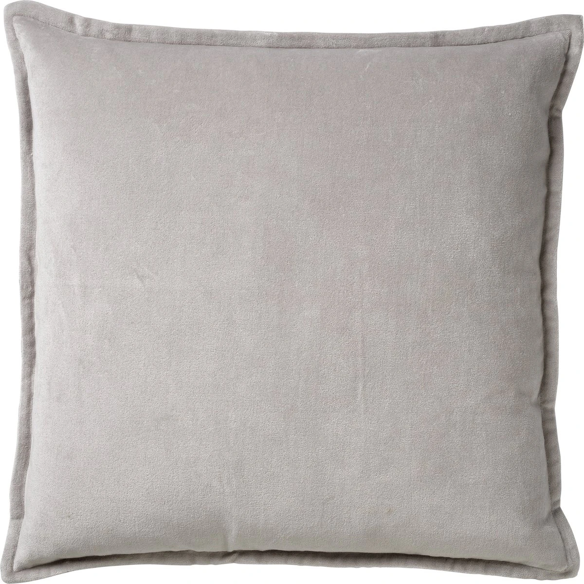 Set Van 2 Kussenhoezen - Dutch Decor CAITH - 50x50 Cm - Velvet - Micro Chip - Lichtgrijs - Unikleur 3 Set Van 2 Kussenhoezen - Dutch Decor CAITH - 50x50 Cm - Velvet - Micro Chip - Lichtgrijs - Unikleur