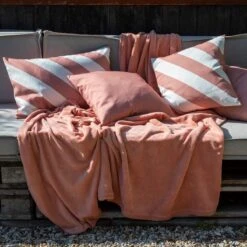 Dutch Decor - SANZENO - Outdoor Sierkussen 40x60 Cm - Waterafstotend En Uv-bestendig - Gestreept - Muted Clay - Wit En Roze - Buitenkussen - Tuinkussen - Loungekussen- Voor Buiten 9 Dutch Decor - SANZENO - Outdoor Sierkussen 40x60 Cm - Waterafstotend En Uv-bestendig - Gestreept - Muted Clay - Wit En Roze - Buitenkussen - Tuinkussen - Loungekussen- Voor Buiten -Dutch Decor 1200x1200 1005