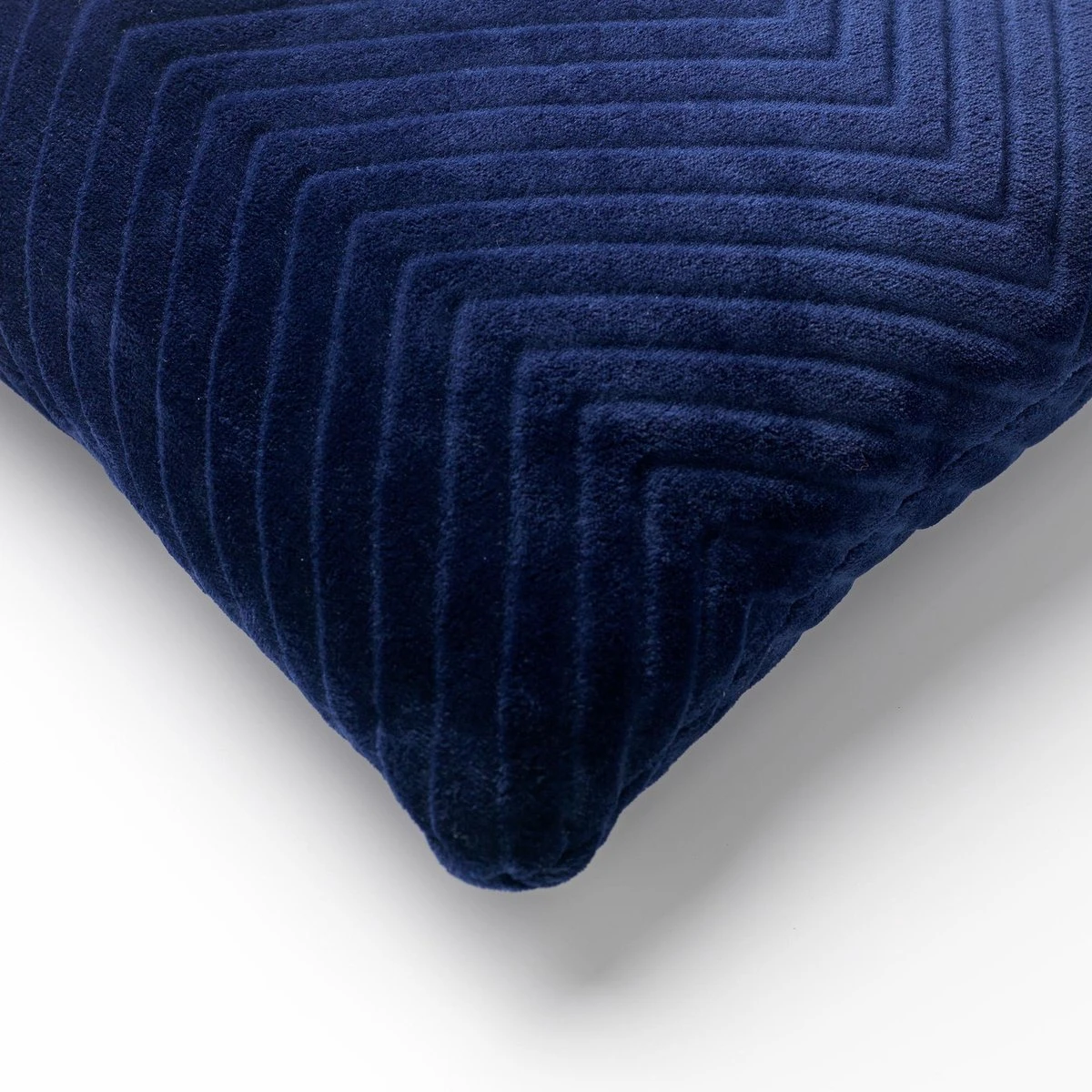 ZICO - Kussenhoes Zigzag 45x45 Cm Insignia Blue - Blauw - Superzacht - Exclusief Binnenkussen 4 ZICO - Kussenhoes Zigzag 45x45 Cm Insignia Blue - Blauw - Superzacht - Exclusief Binnenkussen - Afbeelding 2