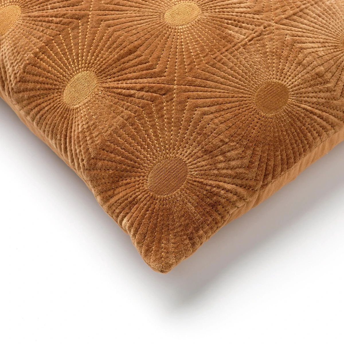 SUN - Kussenhoes Van Katoen 45x45 Cm Tobacco Brown - Bruin - Met Rits 6 SUN - Kussenhoes Van Katoen 45x45 Cm Tobacco Brown - Bruin - Met Rits - Afbeelding 4