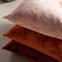 SKY - Sierkussen Velvet 45x45 Cm - Muted Clay - Roze - Inclusief Binnenvulling -Dutch Decor 1200x1200 210