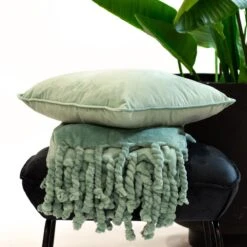 Dutch Decor - FLORIJN - Plaid Fleece 150x200 Cm - Jadeite - Lichtgroen - Superzacht - Met Franjes - Deken 8 Dutch Decor - FLORIJN - Plaid Fleece 150x200 Cm - Jadeite - Lichtgroen - Superzacht - Met Franjes - Deken -Dutch Decor 1200x1200 322