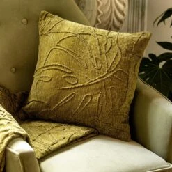 Dutch Decor - MAYBEL - Plaid 140x180 Cm Olive Branch - Groen - Deken -Dutch Decor 1200x1200 353