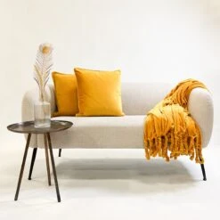 Dutch Decor - FLORIJN - Plaid Fleece 150x200 Cm - Golden Glow - Geel - Superzacht - Met Franjes - Deken 9 Dutch Decor - FLORIJN - Plaid Fleece 150x200 Cm - Golden Glow - Geel - Superzacht - Met Franjes - Deken -Dutch Decor 1200x1200 369