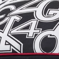 NUMBERS - Kussenhoes Met Print Zwart 50x50 Cm - Exclusief Binnenkussen -Dutch Decor 1200x1200 467