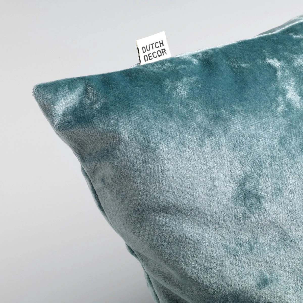 Set Van 2- Dutch Decor SKY- Kussenhoezen Unikleur Sagebrush Green 45x45 Cm - Groen 5 Set Van 2- Dutch Decor SKY- Kussenhoezen Unikleur Sagebrush Green 45x45 Cm - Groen - Afbeelding 3