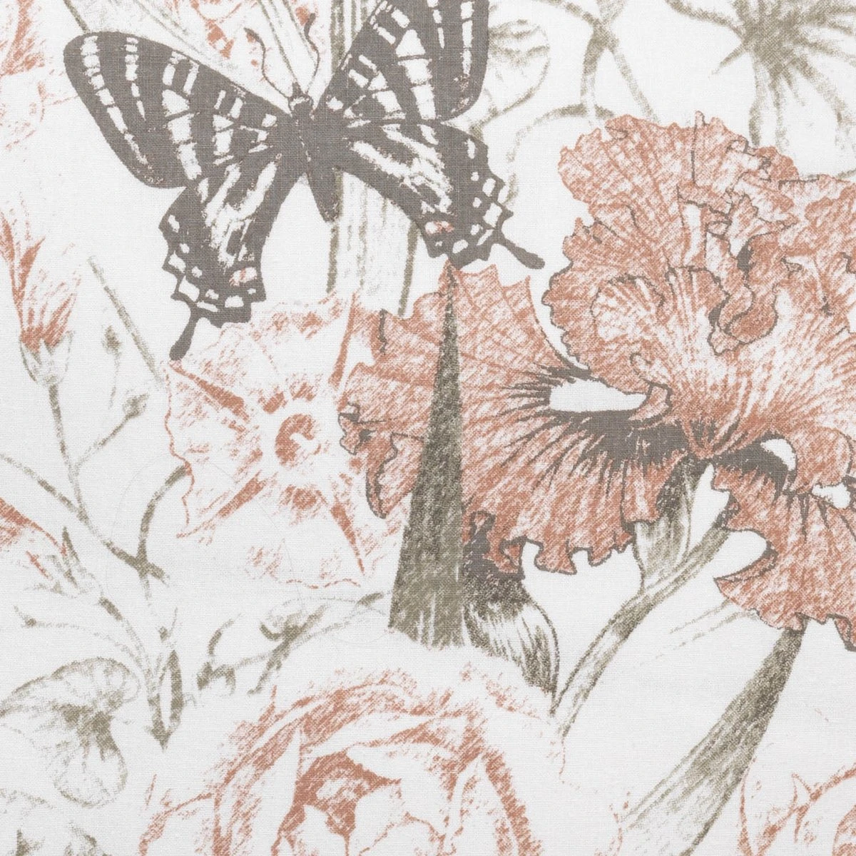 BENNY - Kussenhoes Met Bloemenprint Linde 45x45 Cm - Groen - Exclusief Binnenkussen 5 BENNY - Kussenhoes Met Bloemenprint Linde 45x45 Cm - Groen - Exclusief Binnenkussen - Afbeelding 3