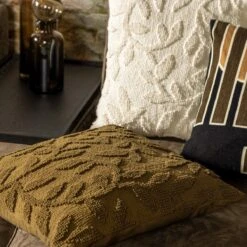 HOJA - Kussenhoes 45x45 Cm Military Olive - Groen - Exclusief Binnenkussen -Dutch Decor 1200x1200 616