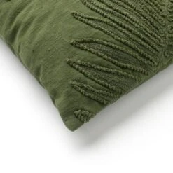 LEX - Kussenhoes Van Katoen 45x45 Cm Chive - Groen - Met Rits -Dutch Decor 1200x1200 682