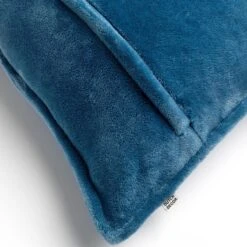 CILLY - Kussenhoes Fleece 45x45 Cm - Provincial Blue - Blauw - Met Rits -Dutch Decor 1200x1200 689