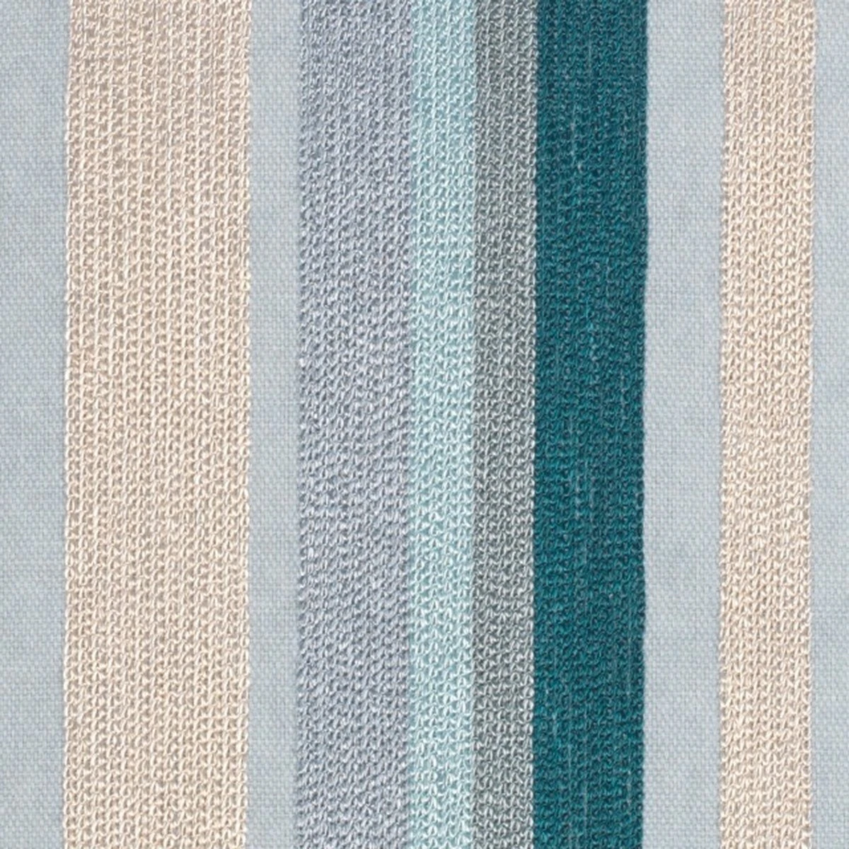 ERIK - Kussenhoes 45x45 Cm - Mist - Lichtgrijs - Beige - Blauw - Streepjes - Exclusief Binnenkussen 5 ERIK - Kussenhoes 45x45 Cm - Mist - Lichtgrijs - Beige - Blauw - Streepjes - Exclusief Binnenkussen - Afbeelding 3