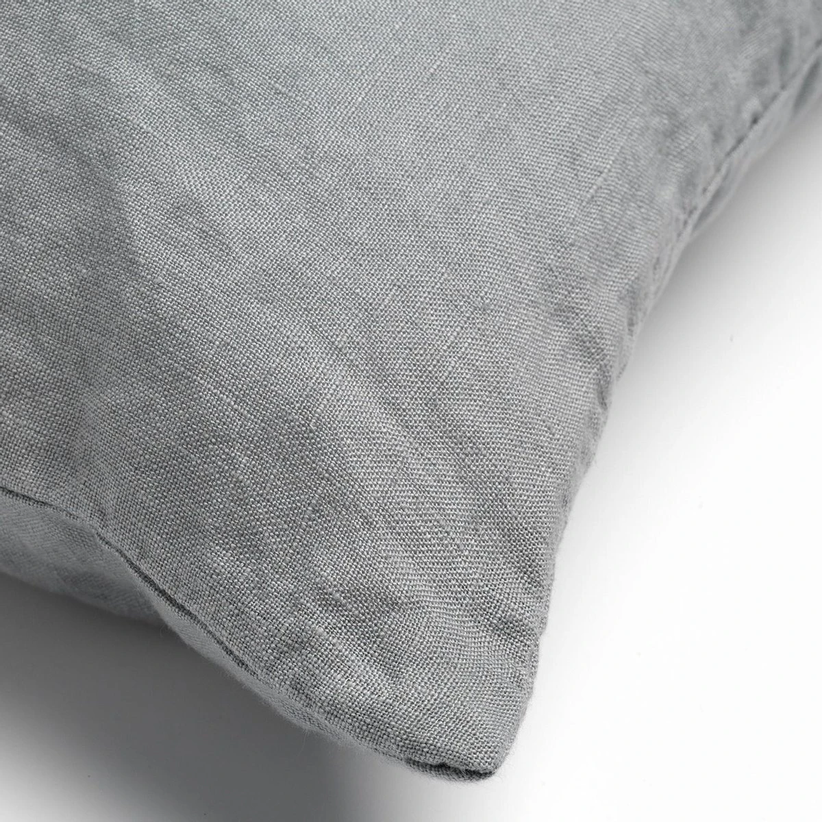 LINN - Kussenhoes LINNEN Jadeite 45x45 Cm - Groen - Exclusief Binnenkussen 4 LINN - Kussenhoes LINNEN Jadeite 45x45 Cm - Groen - Exclusief Binnenkussen - Afbeelding 2