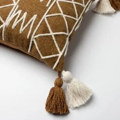 ZAC - Kussenhoes Van Katoen 45x45 Cm Tobacco Brown - Bruin - Met Rits -Dutch Decor 1200x1200 76