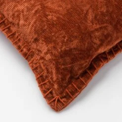 REBEL - Kussenhoes Velvet 30x50 Cm Potters Clay - Oranje - Exclusief Binnenkussen -Dutch Decor 1200x1200 764