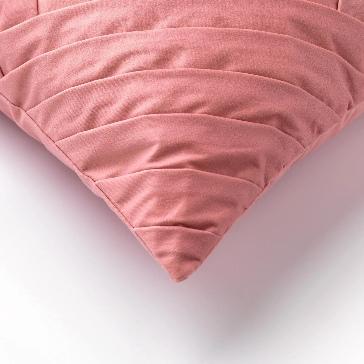 PHILLY - Sierkussen Velvet 45x45 Cm - Dusty Rose - Roze - Inclusief Binnenvulling 5 PHILLY - Sierkussen Velvet 45x45 Cm - Dusty Rose - Roze - Inclusief Binnenvulling - Afbeelding 3