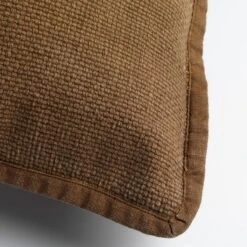 BOWIE - Kussenhoes Gewassen Katoen 45x45 Cm - Tobacco Brown - Bruin - Exclusief Binnenkussen 15 BOWIE - Kussenhoes Gewassen Katoen 45x45 Cm - Tobacco Brown - Bruin - Exclusief Binnenkussen -Dutch Decor 1200x1200 8